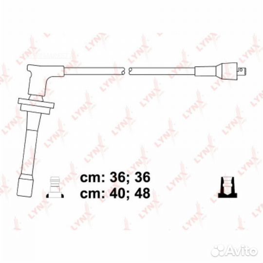 Lynxauto SPC8103 Провода высоковольтные