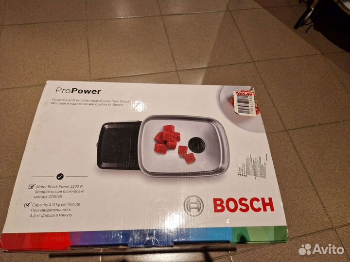 Новая Мясорубка Bosch Propower MFW68640