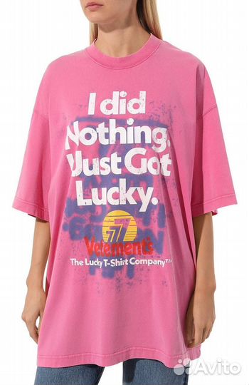 Футболка vetements i did