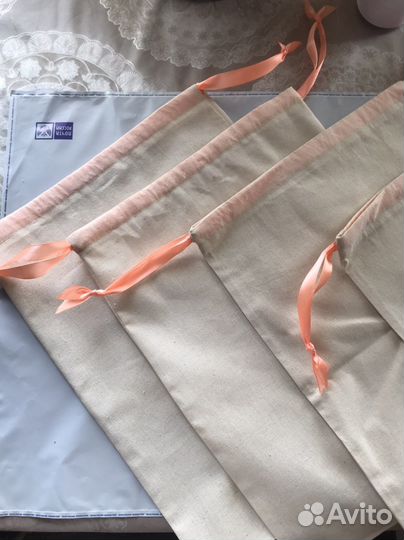 Льняные мешочки