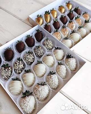 Клубника в коробочке 20шт. 36шт