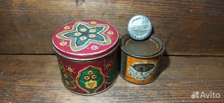 Жестяная банка, котелок