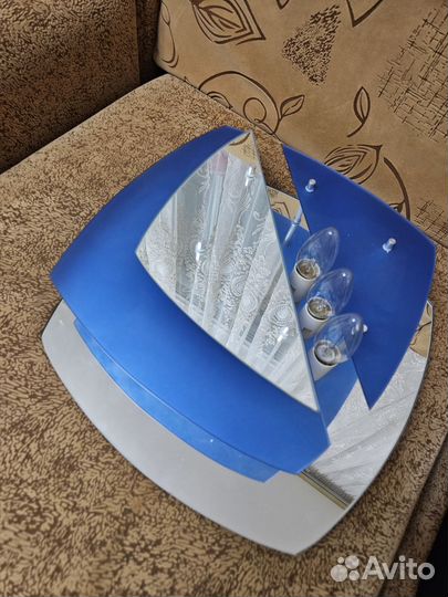 Люстра потолочная бу