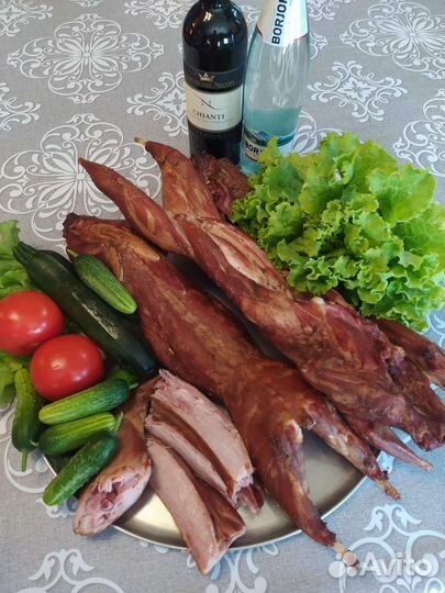 Кролик копчёный цена за 1 кг