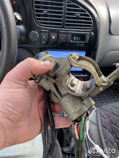 Замок зажигания kia spectra
