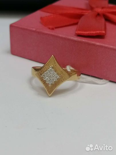 Золотое кольцо проба 585 Арт.004261840123