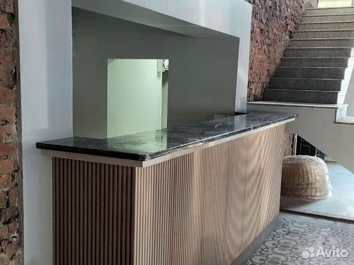 Стойка ресепшн лофт Бесплатный монтаж