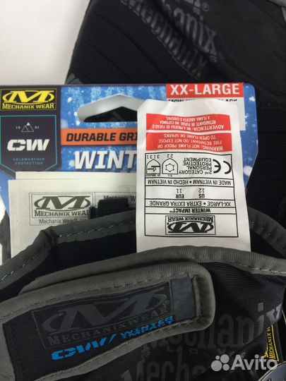 Перчатки утепленные Mechanix Winter impact