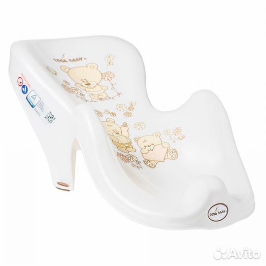 Горка для купания Tega Baby «Teddy» антискользящая