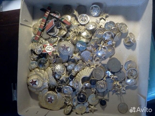 Пуговицы и какарды СССР