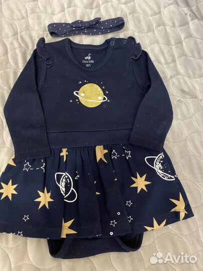 Пакет вещей на девочку 6-9 мес