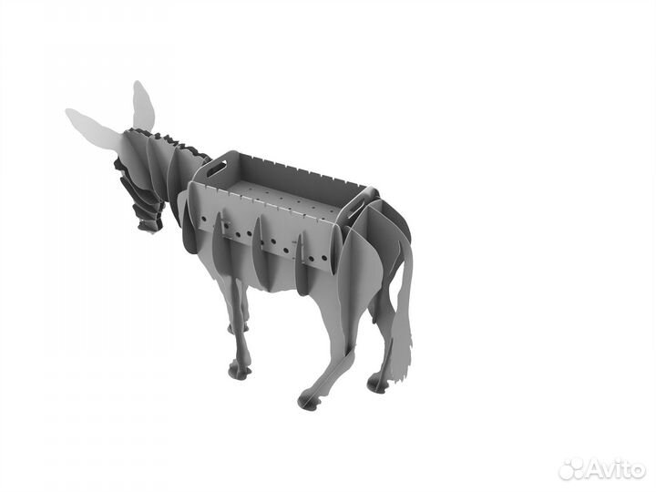 Мангал 3-д осёл