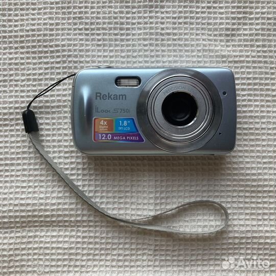 Цифровой фотоаппарат Rekam мыльница y2k