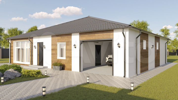 Дом 130 м² на участке 5,3 сот.