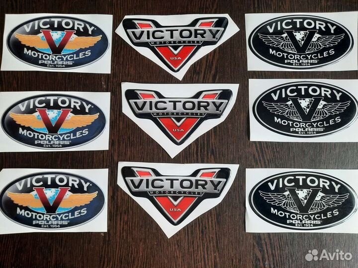 Эмблема на мотоцикл Victory