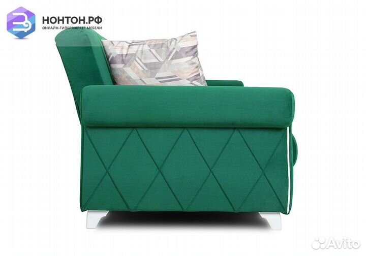Диван книжка Роуз зеленый
