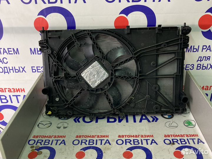 Кассета радиатора toyota camry xv-70