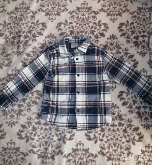 Рубашка для мальчика 86