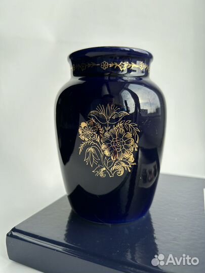 Кобальтовая ваза лфз