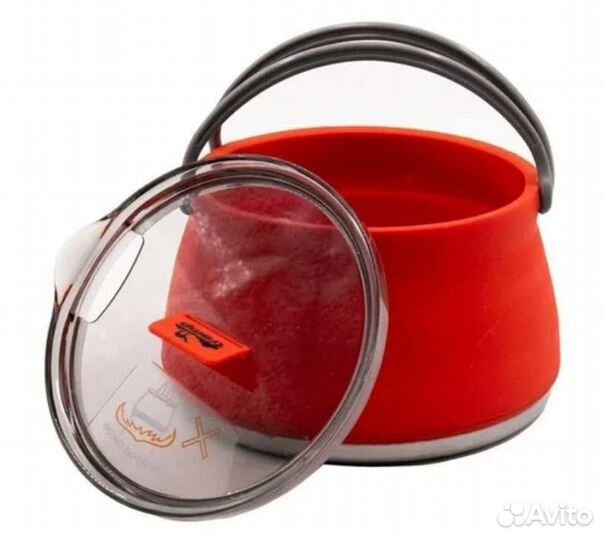 Чайник походный силиконовый Tramp 1л