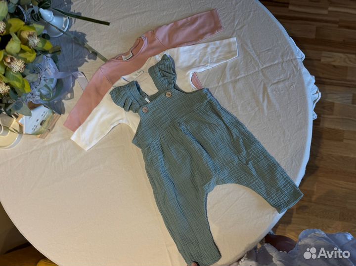 Комбинезон, боди next 62 пакетом, комплект