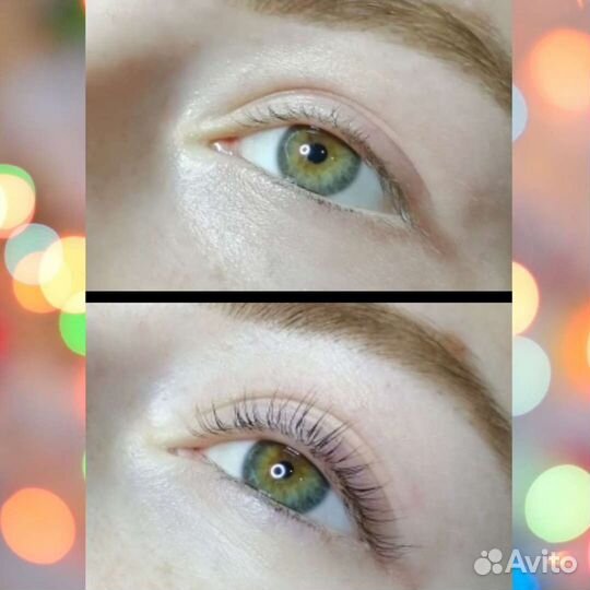 Ламинирование ресниц и бровей