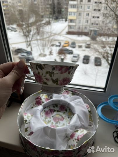 Чайный сервиз новый в коробке