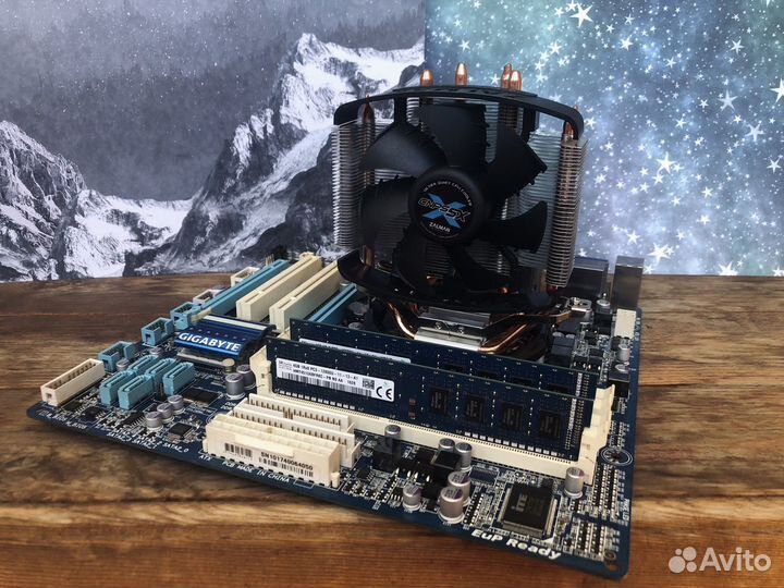 Связка Xeon X3440/H55/8Gb