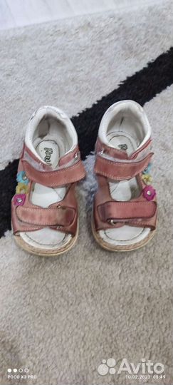 Сандалики для девочки 21 р