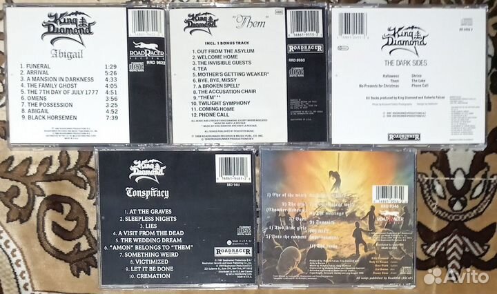 King Diamond/ 5CD originals