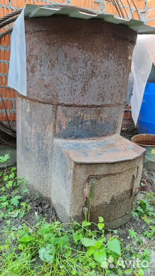 Печь для бани металлическая бу