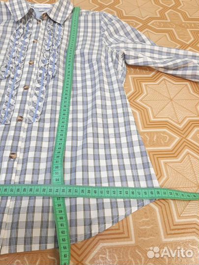 Блузка. 44-46р. Хлопок. Все размеры на фото