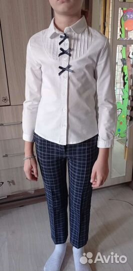 Рубашка белая на девочку