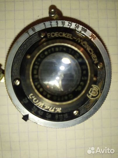 Объектив Certo anastigmat compur