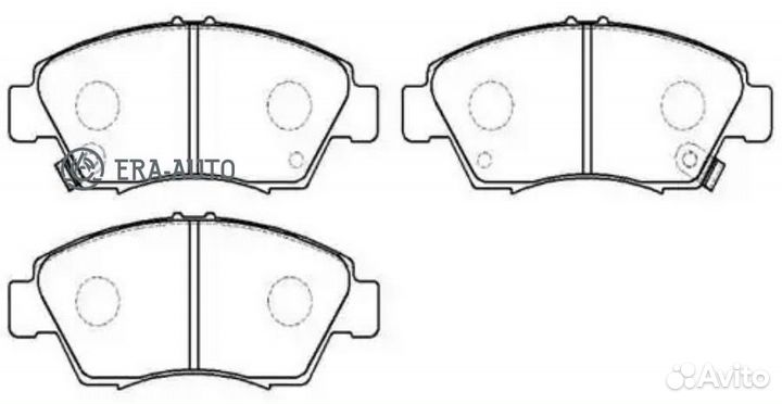 HSB HP5039 Колодки торм. пер
