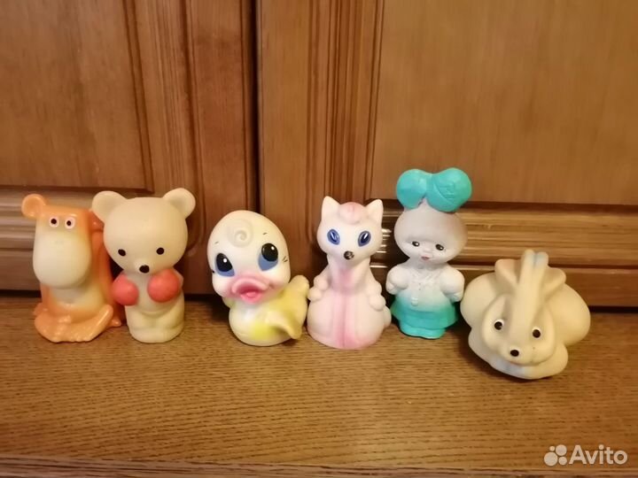 Игрушки резиновые СССР