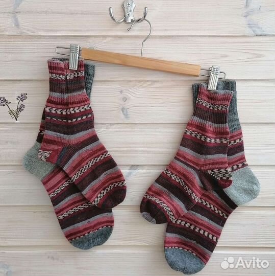 Носки-familylook ручной работы