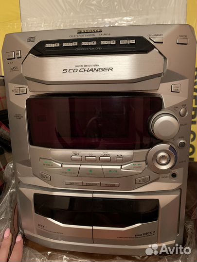 Музыкальный центр panasonic sa ak18