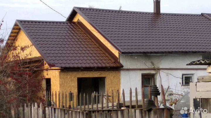 Кровельные работы,каркасные дома