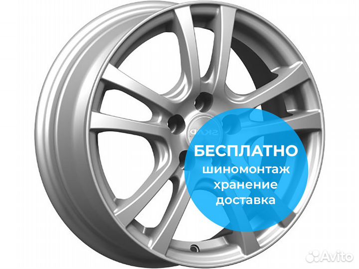 R15 4x100 6J ET48 D54,1 Скад Дели селена