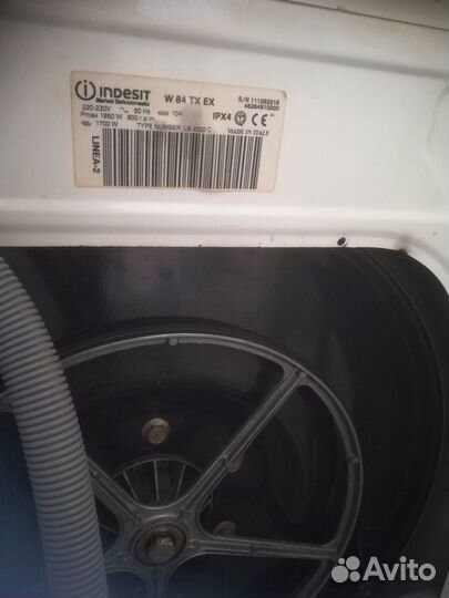 Разбираю стиральную машину Индезит w84tx ex