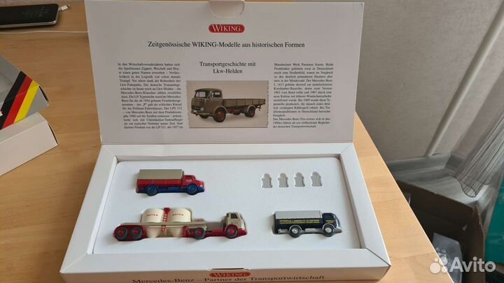 Wiking 1:87 Mercedes-Benz-Partner der Transportwir