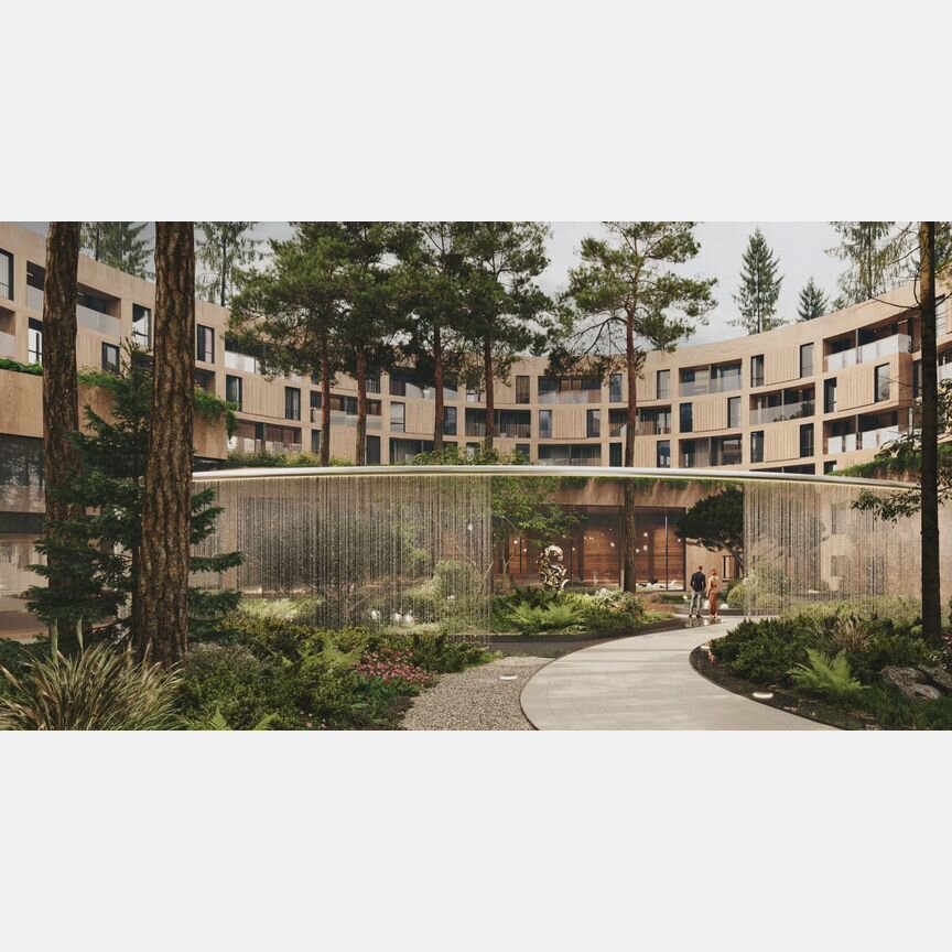 1-к. апартаменты, 48,6 м², 3/6 эт.
