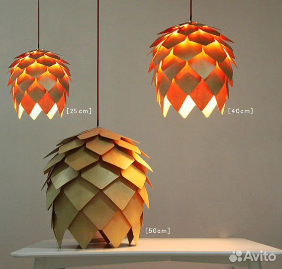 Светильники шишки