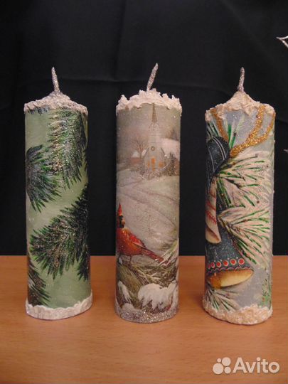 Декоративные свечи