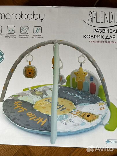 Развивающий коврик с пианино