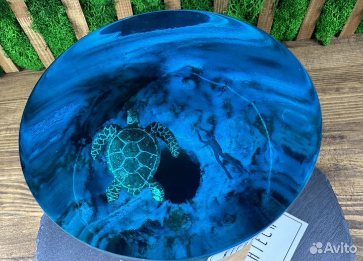 Ночник из эпоксидной смолы