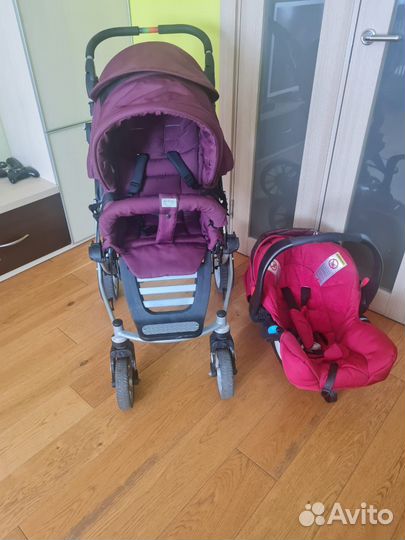 Коляска 2в1 с автокреслом