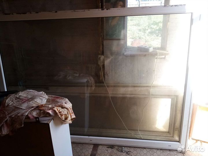 Окно пластиковое глухое