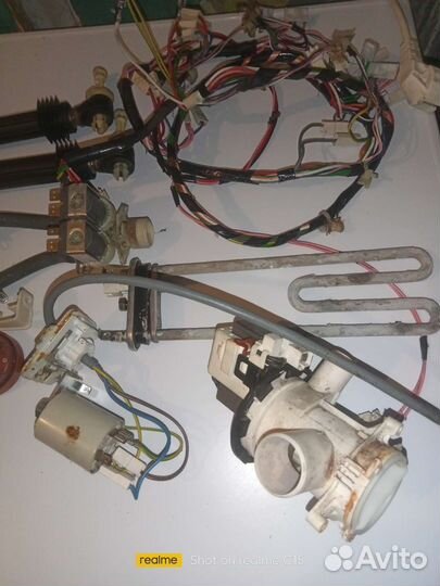 Запчасти для стиральной машины веко